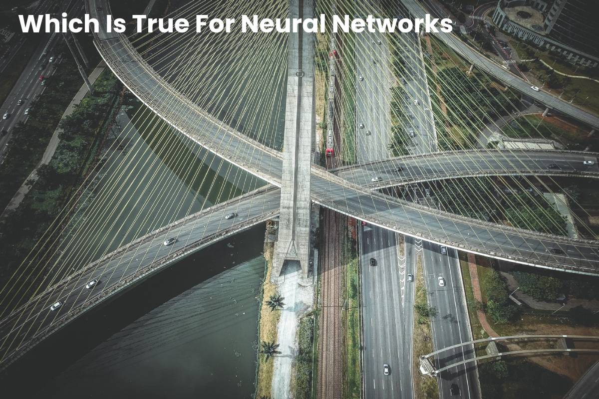 Which Is True For Neural Networks
