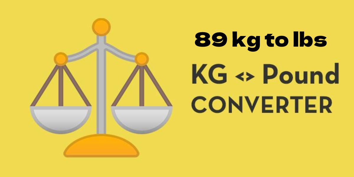 89kg to lbs