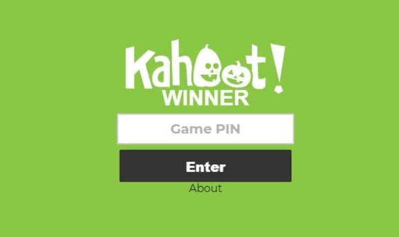 Kahoot winner 