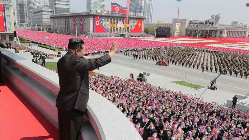 Thinner, More Energetic Kim Jong Un Appears at North Korea Parade