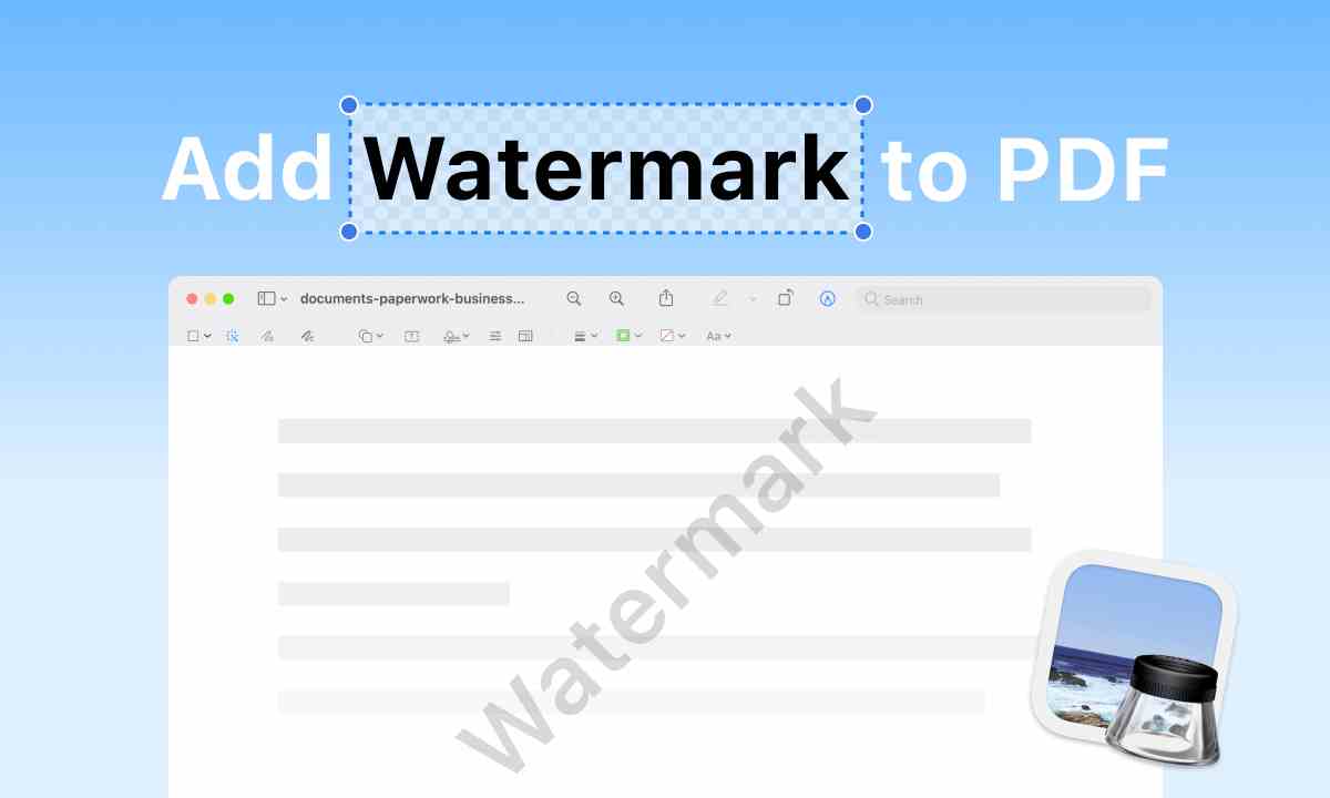 Simple Ways to Add Watermark to PDF File