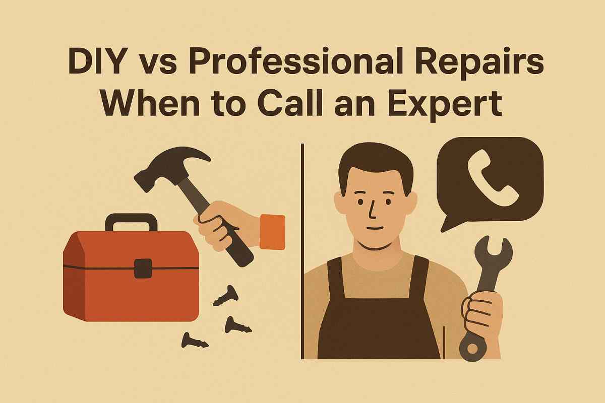 DIY and professional repairs