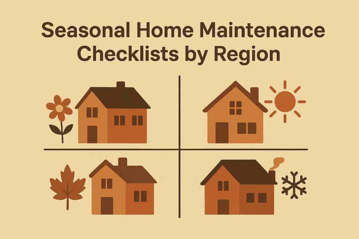 Seasonal Home Maintenance Checklists by Region